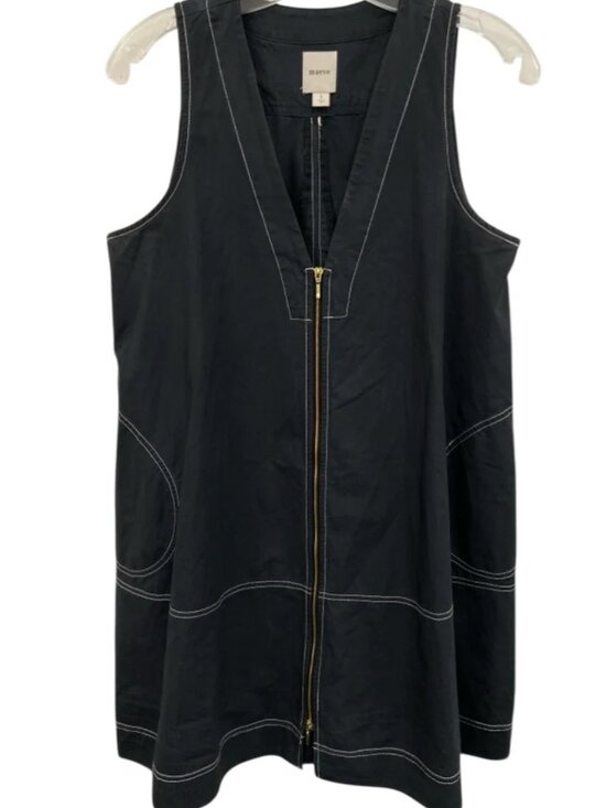 Maeve Dresses & Skirts - NWT Black Maeve Sleeveless V-Neck Mini Swing Dress MP Anthropologie